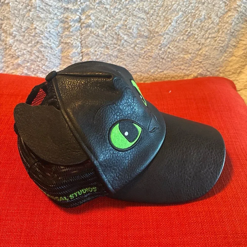 Universal Epic Universe How To Train Your Dragon Berk Toothless Youth Hat Cap